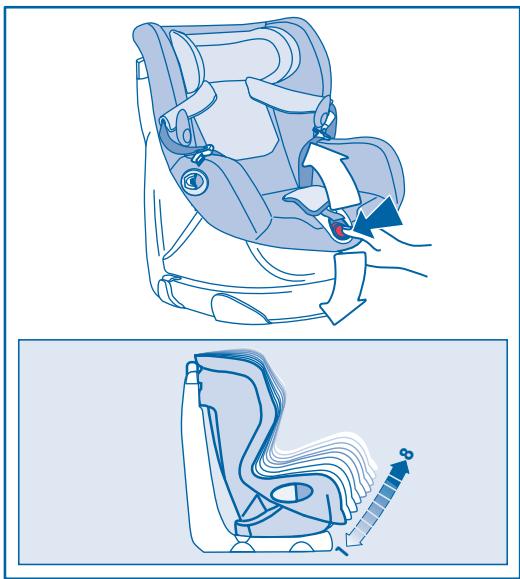 BEBE CONFORT AXISS - NEIGUNG DES SITZOBERTEILS - 1