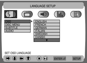 DUAL HCS 420 - Sélection de la langue d'affichage à l'écran - 5