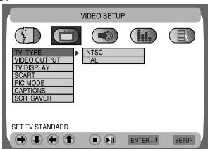 DUAL HCS 420 - Réglage de la VIDEO - 4