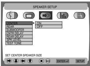 DUAL HCS 420 - Réglage des HAUTS-PARLEURS - 1