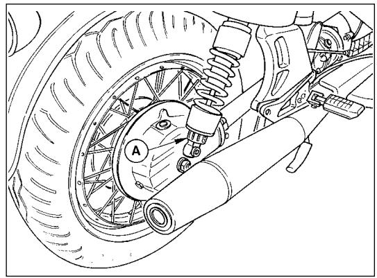 MOTO GUZZI CALIFORNIA EV - Rear shock-absorber adjustment - 1