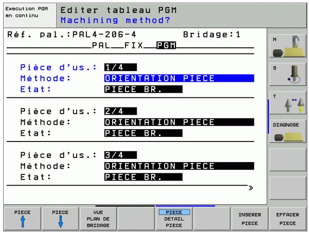 HEIDENHAIN ITNC 530 - Réglage du plan de la pièce - 2