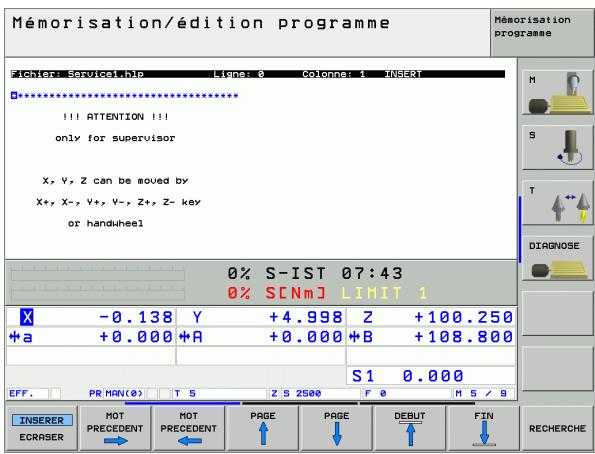 HEIDENHAIN ITNC 530 - Sélectionner les fichiers d'aide - 2