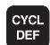 HEIDENHAIN ITNC 530 - Définir le cycle avec les softkeys - 1