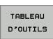 HEIDENHAIN ITNC 530 - Éditer les tableaux d'outils - 1