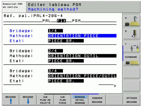 HEIDENHAIN ITNC 530 - Réglage des détails dans le plan de bridage - 2