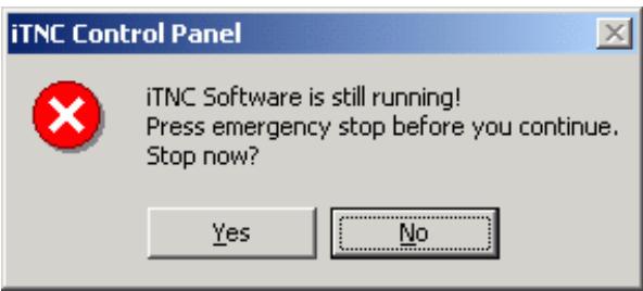 HEIDENHAIN ITNC 530 - Fermeture externe par le control panel itnc - 3
