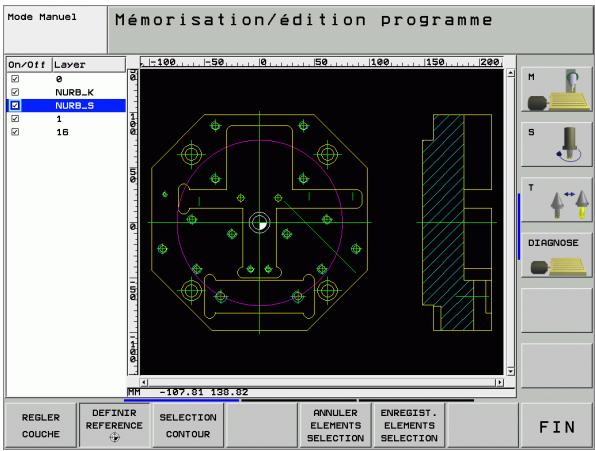 HEIDENHAIN ITNC 530 - Définir le point de référence - 2