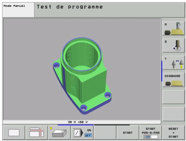 HEIDENHAIN ITNC 530 - La représentation 3D - 4