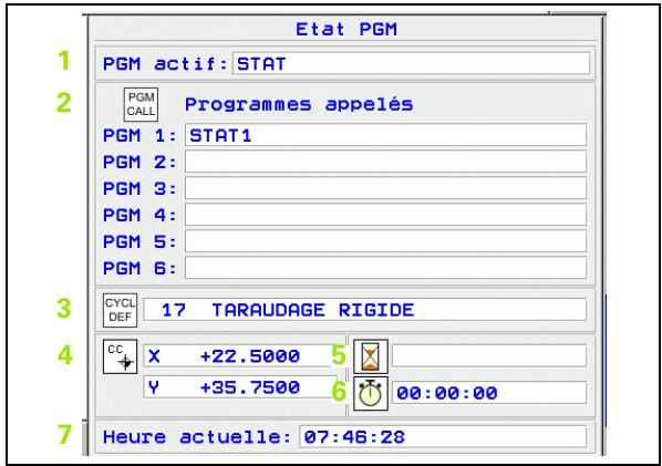 HEIDENHAIN ITNC 530 - Informations générales sur le programme - 1