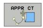 HEIDENHAIN ITNC 530 - Approche du contour par une trajectoire circulaire avec raccordement tangentiel: APPR CT - 1