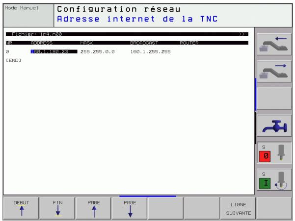 HEIDENHAIN ITNC 530 - Configurations générales du réseau - 1