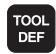 HEIDENHAIN ITNC 530 - Introduire les données d'outils dans le programme - 1