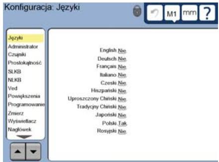HEIDENHAIN ND 1300 - Wywołanie menu Setup - 2