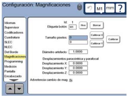 HEIDENHAIN ND 1300 - 3.Añadir aumento de cármara - 1