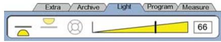 HEIDENHAIN ND 1300 - Adjust light level - 1