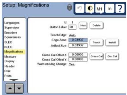 HEIDENHAIN ND 1300 - Setup for the optical edge option - 1