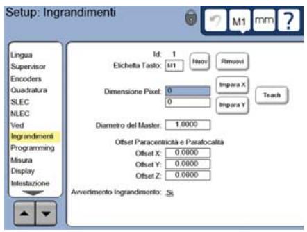 HEIDENHAIN ND 1300 - Inserimento di ingrandimenti - 1