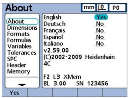 HEIDENHAIN ND 2100G - HISTOGRAM - 7