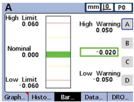 HEIDENHAIN ND 2100G - HISTOGRAM - 2