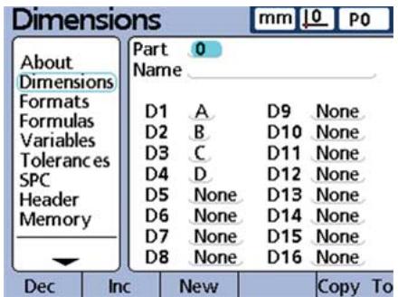 HEIDENHAIN ND 2100G - Name parts and dimensions - 1