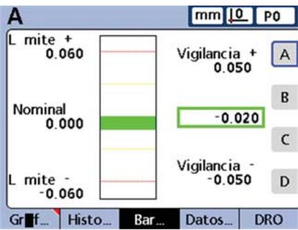 HEIDENHAIN ND 2100G - Visualizaciones de barra y disco - 1