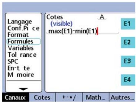 HEIDENHAIN ND 2100G - Pour creer une formule : - 2