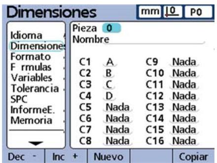 HEIDENHAIN ND 2100G - Denominar piezas y cotas - 1