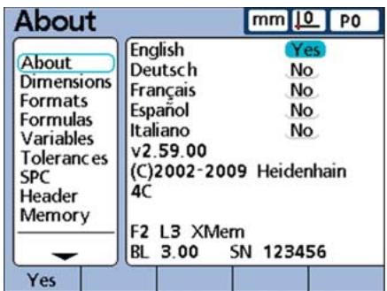 HEIDENHAIN ND 2100G - 1.Отообрахени MeHIO HaCTpoEK - 2