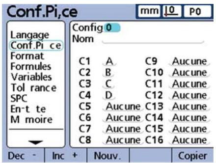 HEIDENHAIN ND 2100G - Nom des pieces et cotes - 1