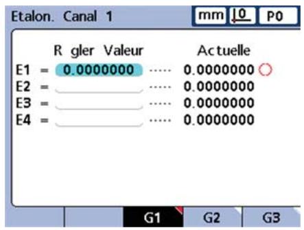 HEIDENHAIN ND 2100G - Définir une référence de mesure - 1