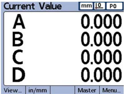 HEIDENHAIN ND 2100G - Display the setup menu - 1