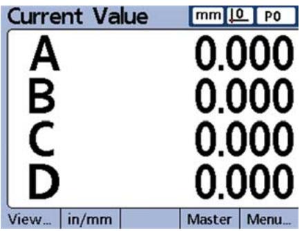 HEIDENHAIN ND 2100G - Ecrã de valeurs actuais - 1