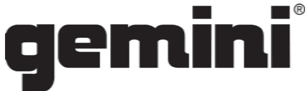 GEMINI CDJ-02 - Section AUDIO: - 1
