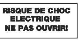 GEMINI CDX-1250 - AVANT TOUTE UTILISATION DE L'APPAREIL, MERCI DE PRENDRE CONNAISSANCE DES INSTRUCTIONS D'UTILISATION &amp; DE SECURITE! RISQUE DE CHOC ELECTRIQUE, NE PAS OUVRIR! - 5