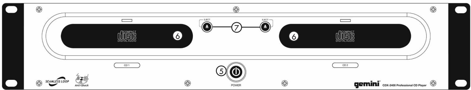 GEMINI CDX-2400 - GROUNDING OR POLARIZATION: - 4
