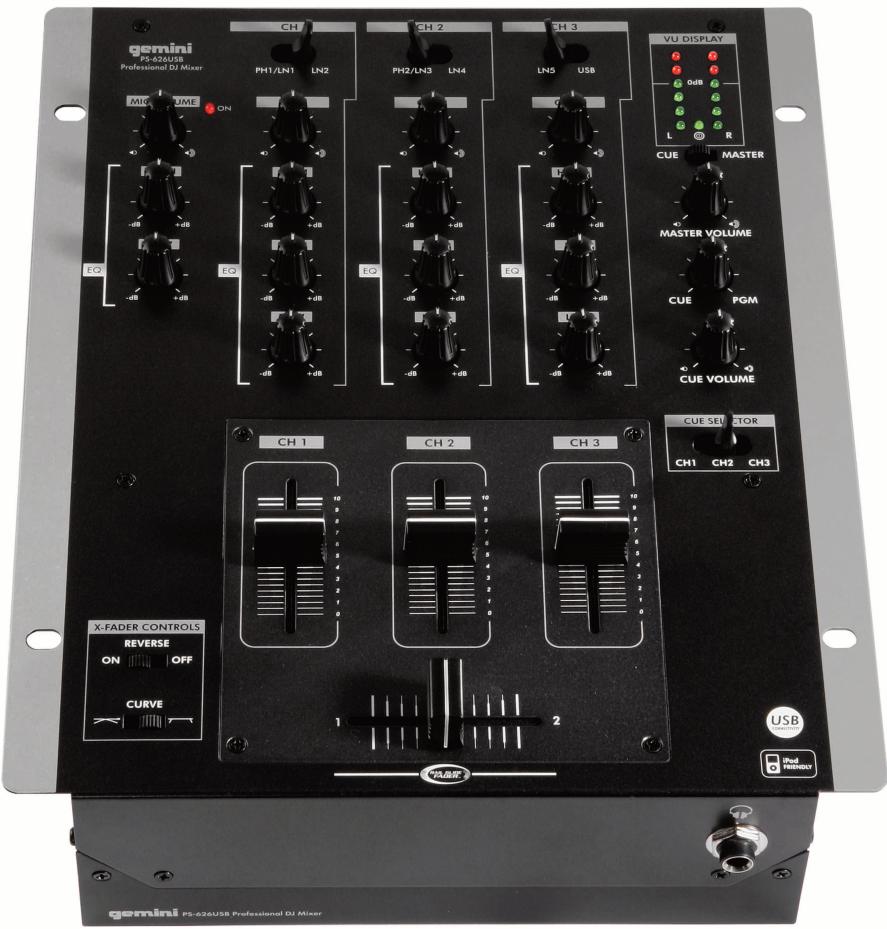 GEMINI PS-626 USB - PS-626USB - 1