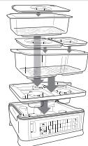 MORPHY RICHARDS FOOD STEAMER 48780 - Guía de configuración sencilla - 2