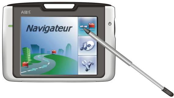 AIRIS T920C - Utilisation du stylet - 1