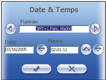 AIRIS T920C - Date &amp; temps - 2