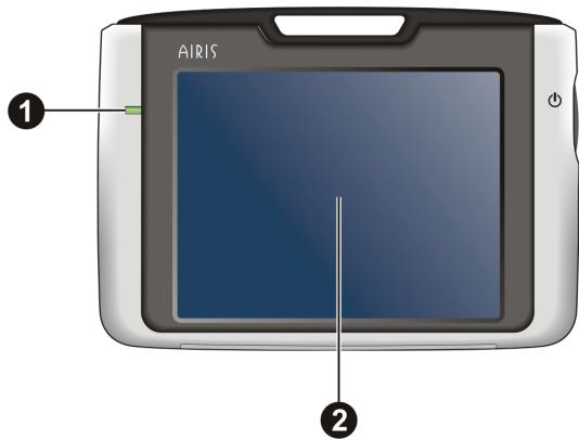 AIRIS T920C - Composants sur l'avant - 1