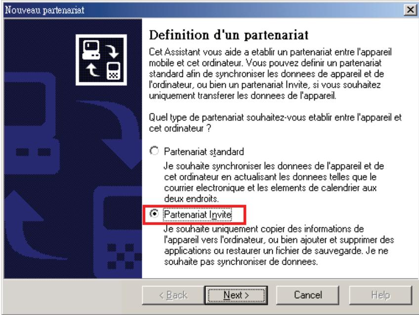 AIRIS T920C - Installation de activesync - 2
