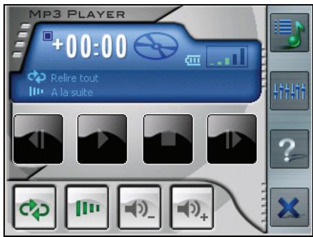 AIRIS T920C - Lancer et quitter le lecteur MP3 - 2