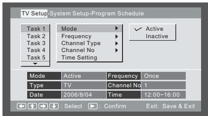 AIRIS LW264 - Planifier programme TV - 2