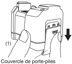 CITIZEN WATCH D71 - Installation des 4 piles alcalines de taille AA - 1