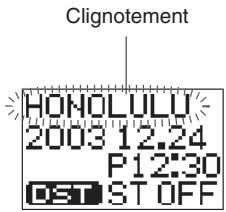 CITIZEN WATCH D71 - réglage de la miniterie de destination - 1