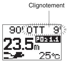 CITIZEN WATCH D71 - Erreur de temps d'hyperoxie - 4