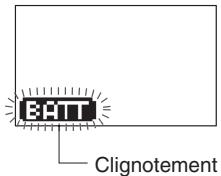 CITIZEN WATCH D71 - Avertissement de charge insuffisante - 1