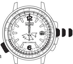 CITIZEN WATCH H461 - Réglage de la position de référence - 5