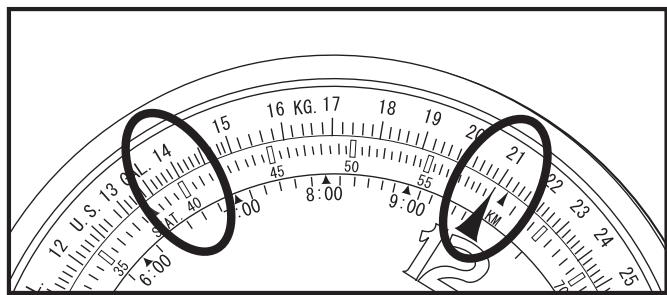 CITIZEN WATCH H461 - Calcul de la distance parcourue - 1